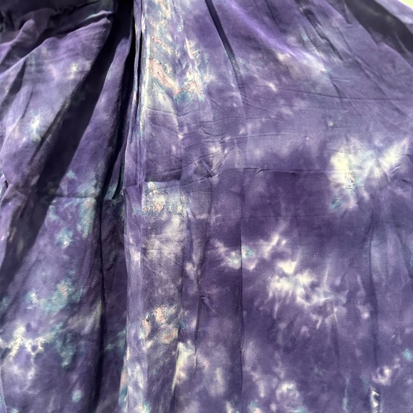 YFB Siren Maxi Dress, Tie-Dye Long Silky - Picture 9 of 9